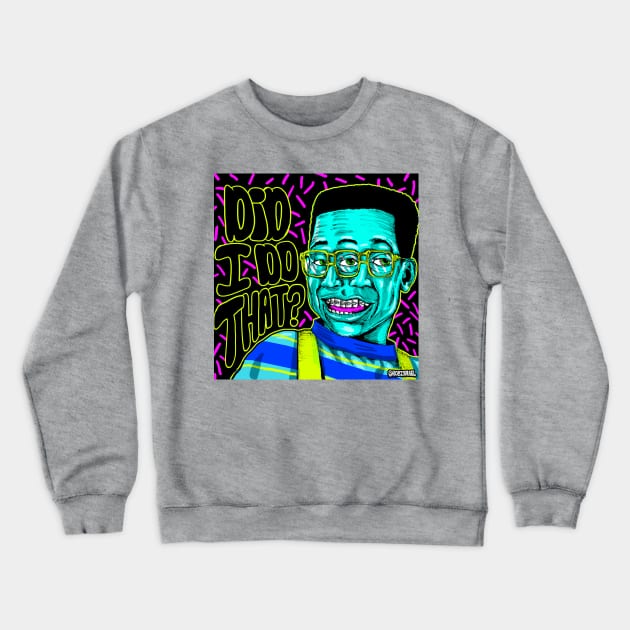 90s Nerd Crewneck Sweatshirt by Robisrael